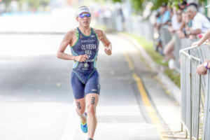 A capixaba Pâmella Oliveira. Foto: ITU Mídia