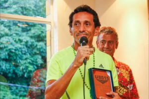 Marcio Soares, ícone do triathlon no Amazonas e finisher do UB515 2014. Foto: Sandra Guedes