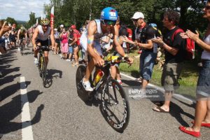 during the Challenge Roth on July 10, 2011 in Roth, Germany.