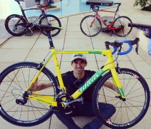 Diogo Sclebin e sua Wilier Cento1SR