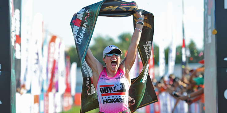 Danielle Mack, campeã do Ironman Taiwan 2016. Foto: Ironman.com